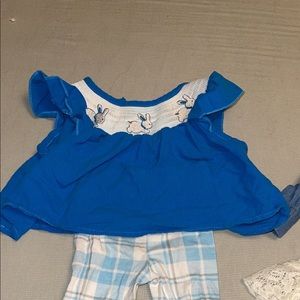 Baby girl matching set 3-6Months